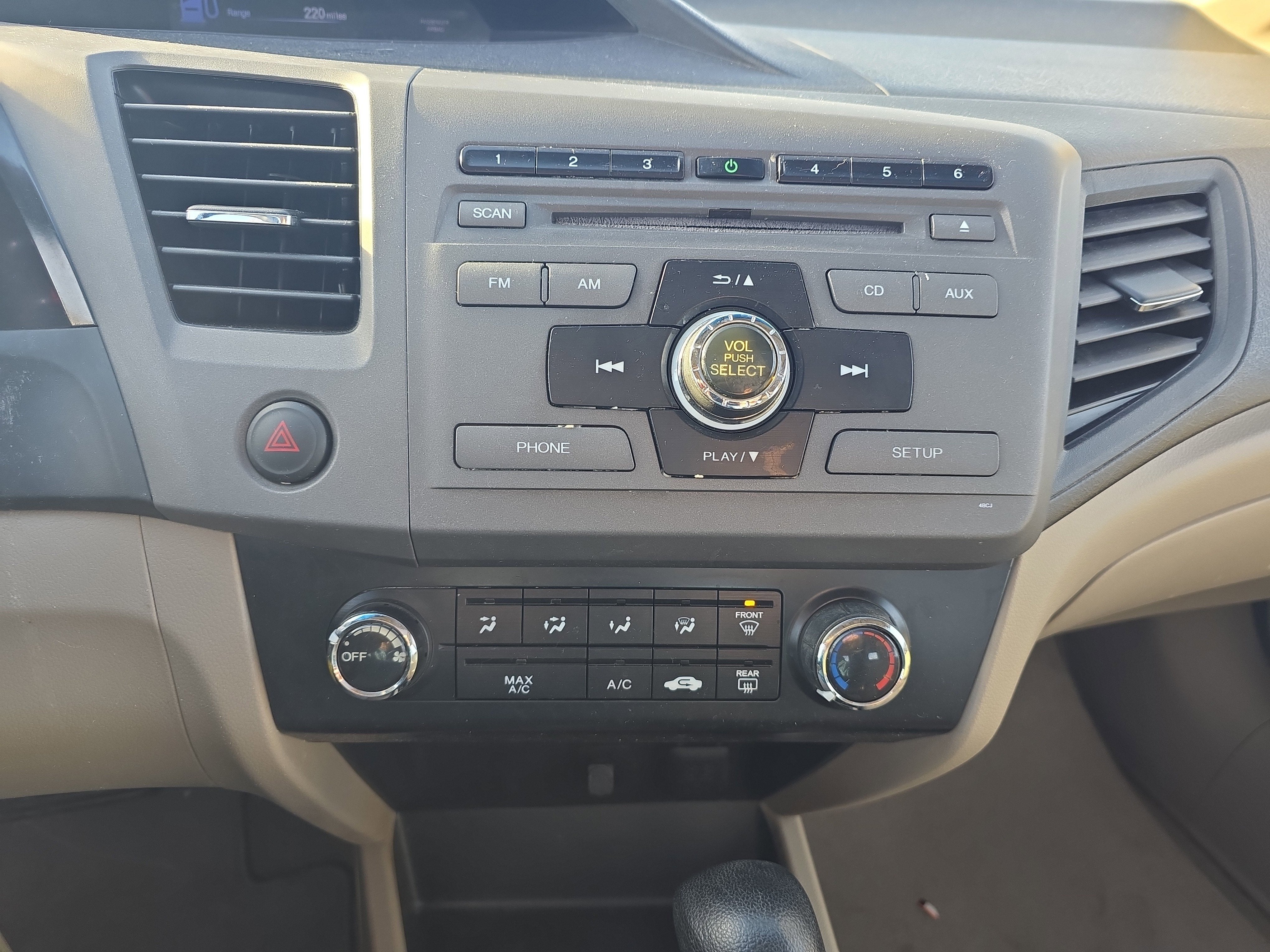 2012 Honda Civic Sdn EX