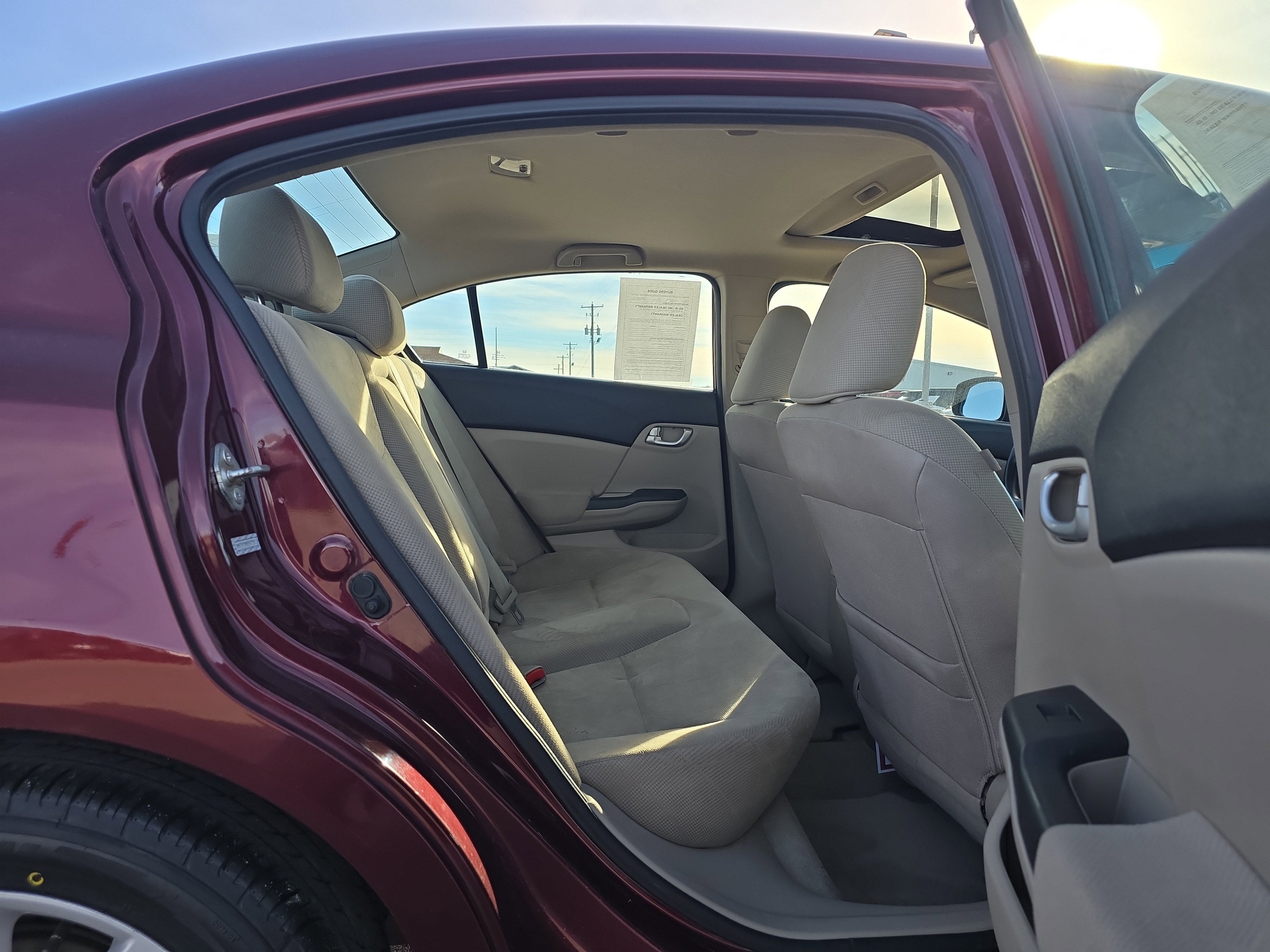 2012 Honda Civic Sdn EX